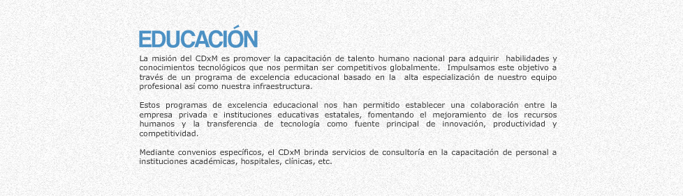 EDUCACION